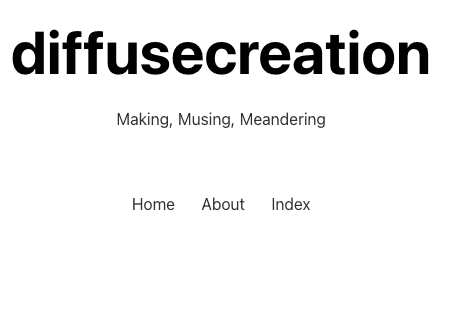 My Personal Blog